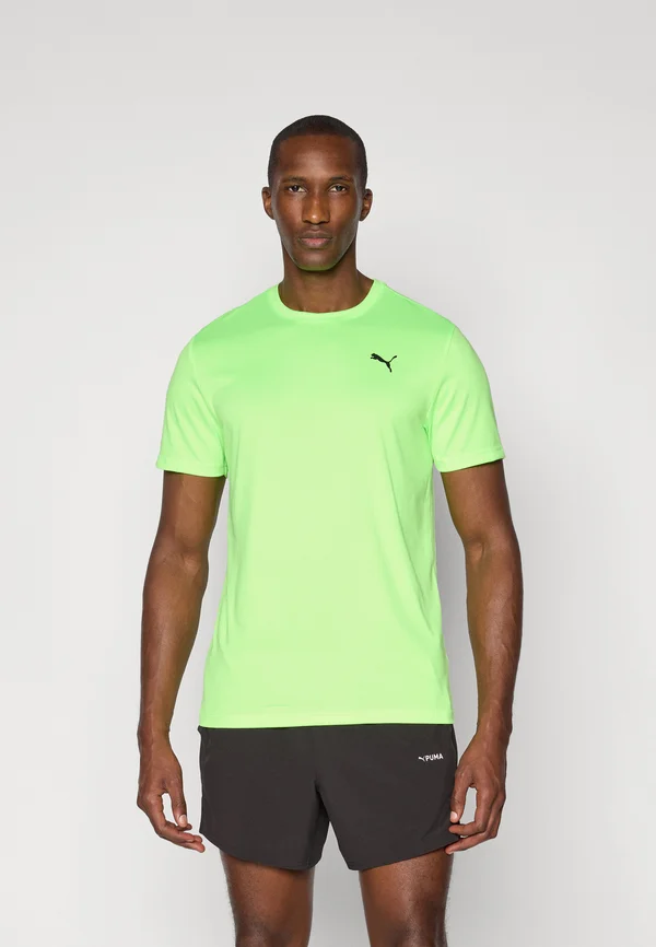 ESSENTIALS SOLID CAT TEE  - Sport T-Shirt - green glare