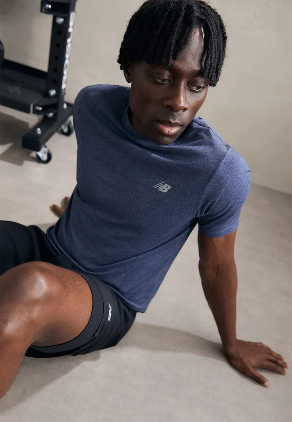 ESSENTIALS  - Sport T-Shirt - navy heather