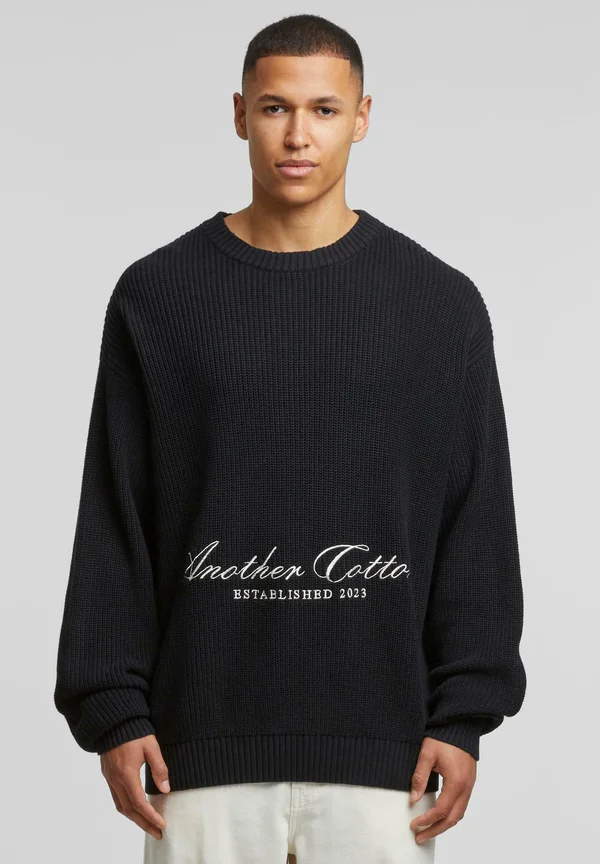 ESTABLISHED - Strickpullover - black