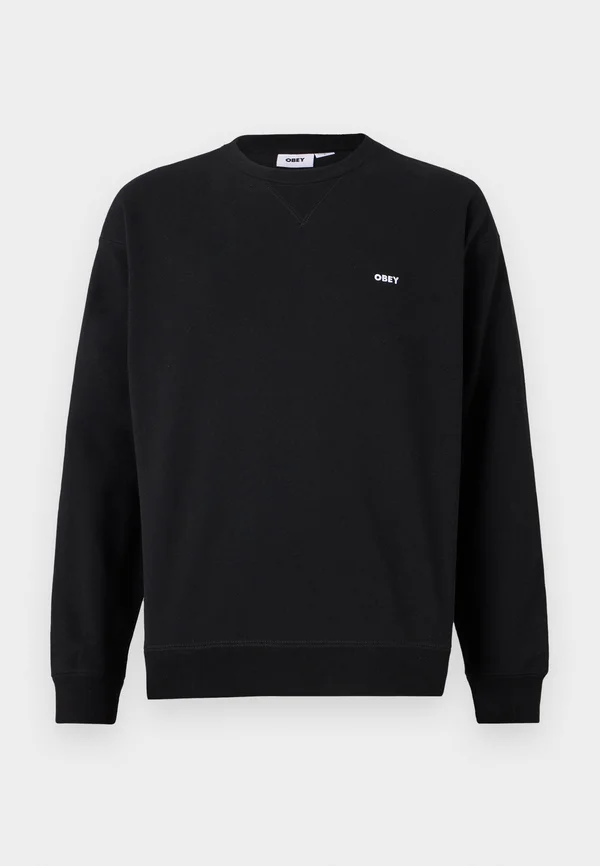 ESTABLISHED WORKS BOLD CREW UNISEX - Sweatshirt - black