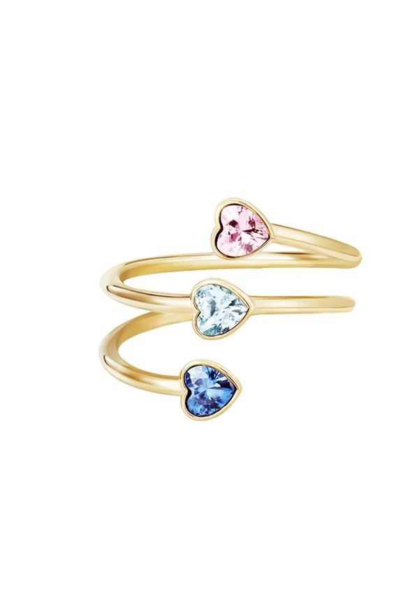 ESTELLA - Ring - light gold-coloured