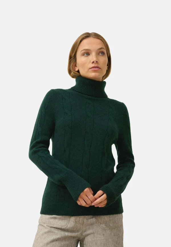 ESTELLE TURTLENECK SWEATER - Strickpullover - cypress