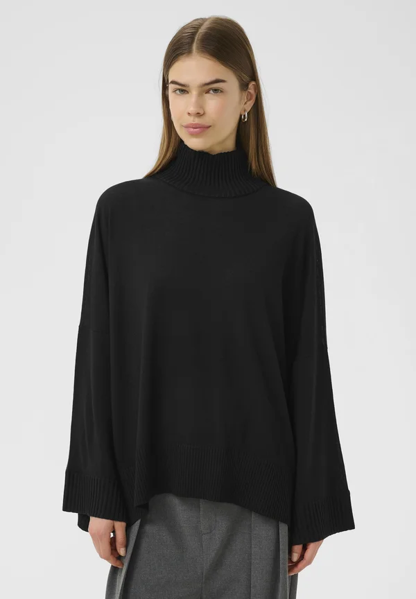 ETERNAL BIELLA - Strickpullover - black