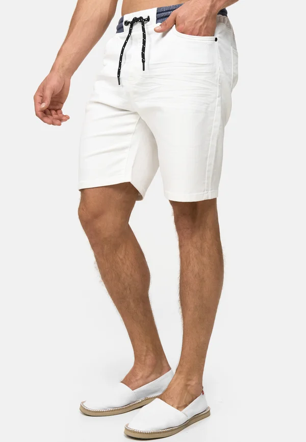 ETTORE - Jeans Shorts - offwhite
