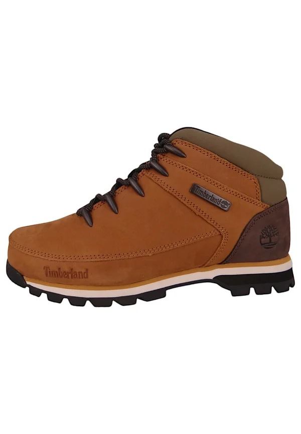 EURO SPRINT MID  - Schnürstiefelette - brown nubuck