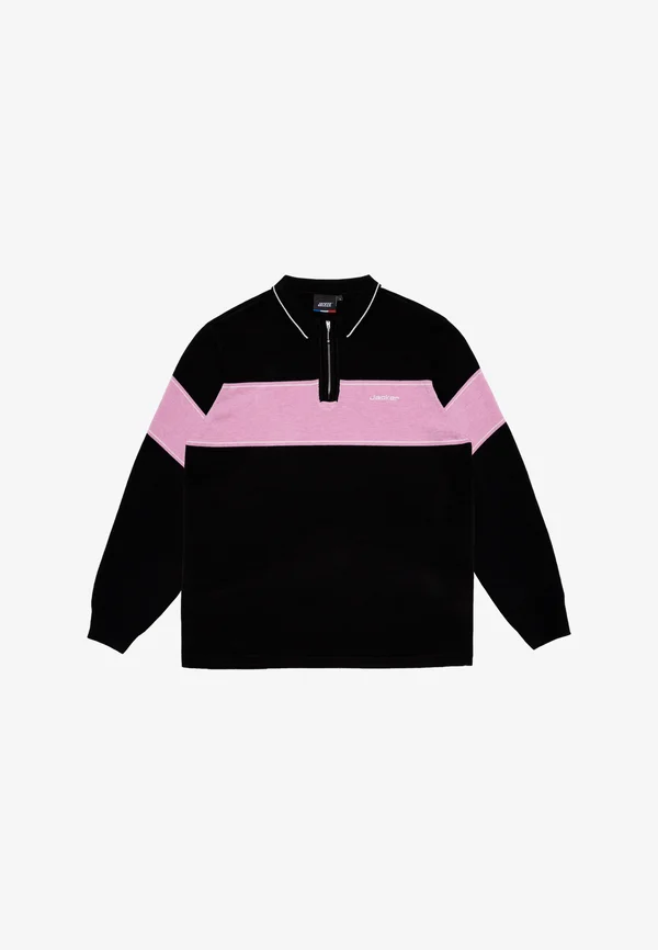 EURO STRIPE UNISEX - Strickpullover - black