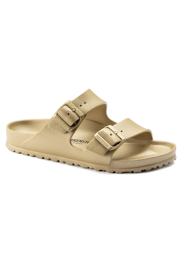 EVA - Pantolette flach - glamour gold