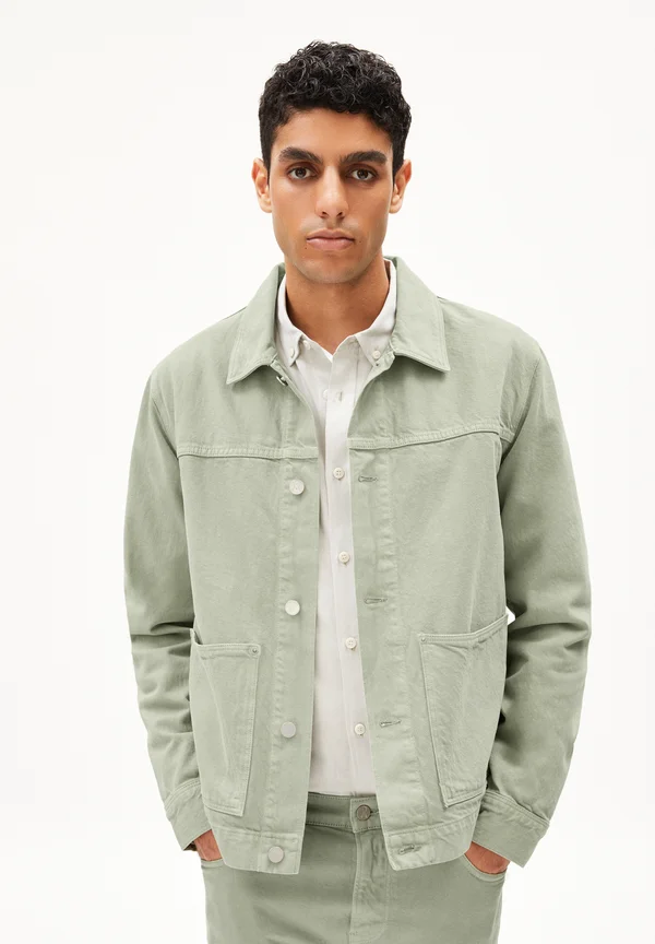 EVAAN - Jeansjacke - seagreen