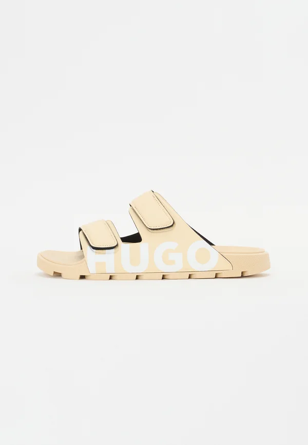 EVANDER - Pantolette flach - beige