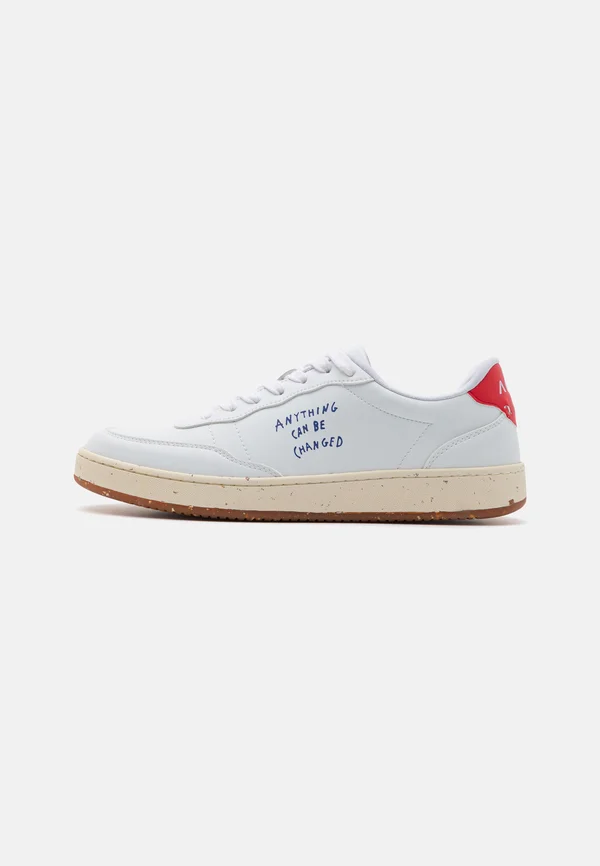 EVERGREEN BICOLOR UNISEX - Sneaker low - white/red/blue