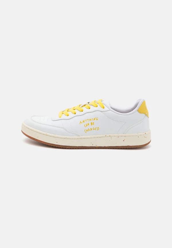 EVERGREEN NATURE UNISEX - Sneaker low - white/lemon