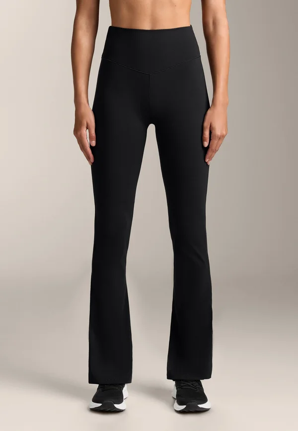 EVERMOVE RISE FLARE  - Stoffhose - black