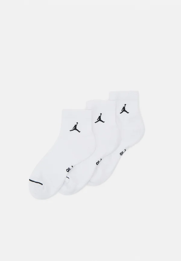 EVERYDAY ANKLE 3 PACK - Sportsocken - white/black
