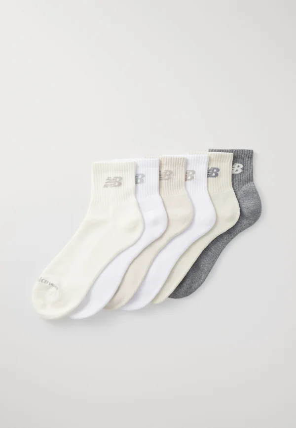 EVERYDAY ANKLE UNISEX 6 PACK - Socken - beige/white