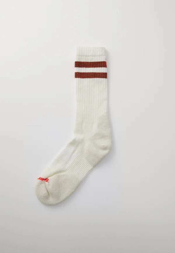 EVERYDAY ATHLETIC STRIPED CREW SOCKS - Sportsocken - natural
