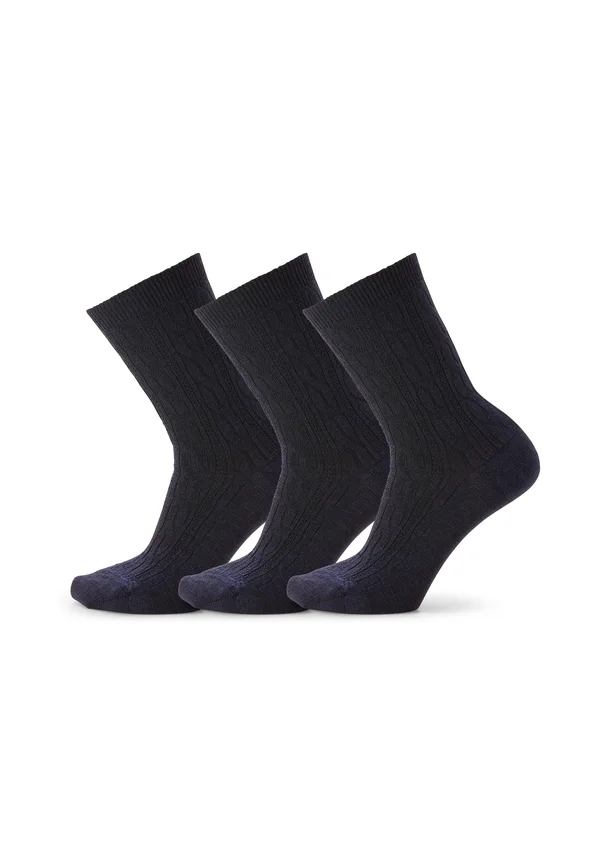 EVERYDAY CABLE CREW 3PACK - Sportsocken - deep navy heather