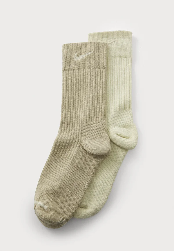 EVERYDAY CREW UNISEX 2 PACK - Sportsocken - desert khaki/ligth khaki