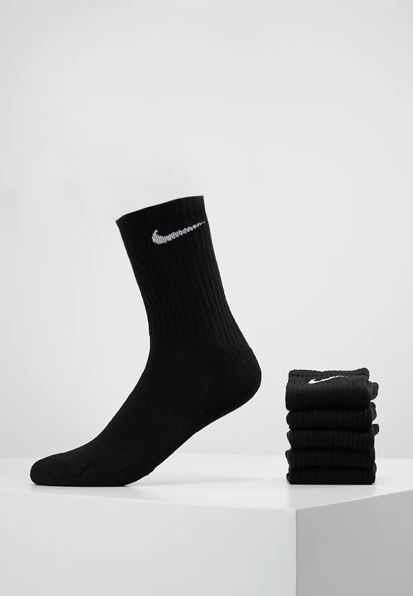 EVERYDAY CUSH CREW UNISEX 6 PACK - Sportsocken - black/white