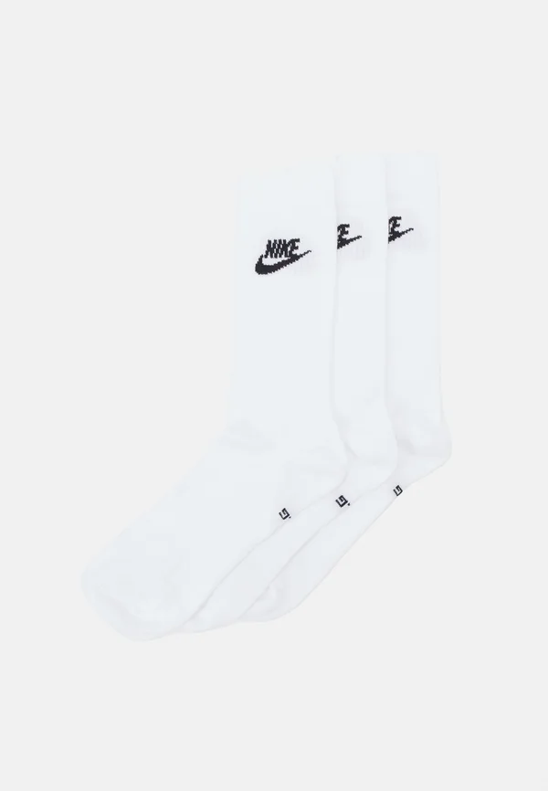 EVERYDAY ESSENTIAL CREW UNISEX 3 PACK - Socken - white/black