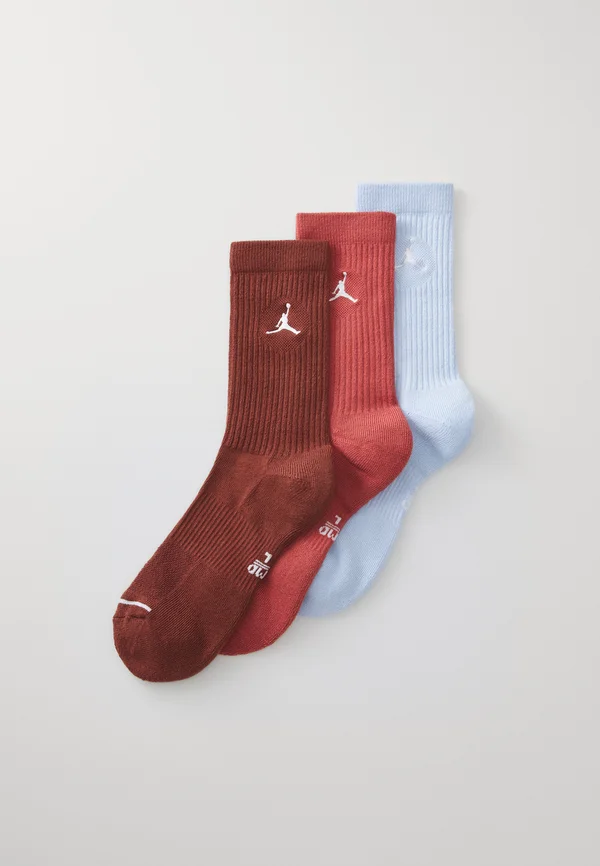 EVERYDAY MAX CREW 3 PACK - Sportsocken - hydrogen blue/dark pony/canyon rust