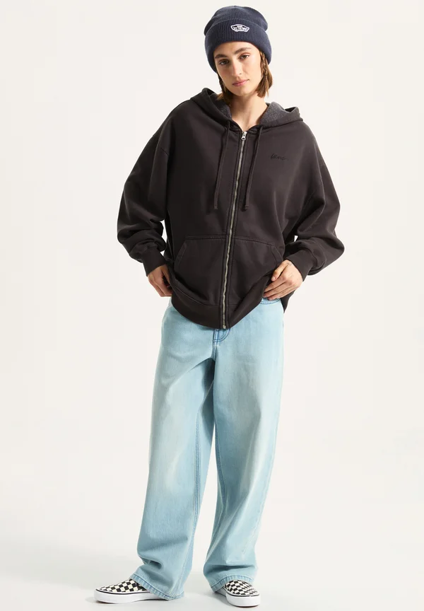 EVERYDAY OVERSIZE - Sweatjacke - black