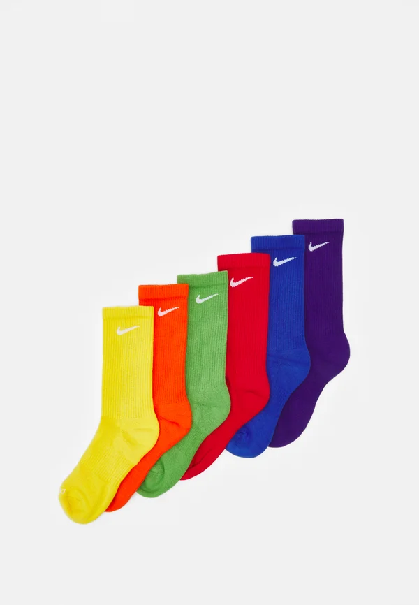 EVERYDAY PLUS CREW UNISEX 6 PACK - Sportsocken - university red/rush orange