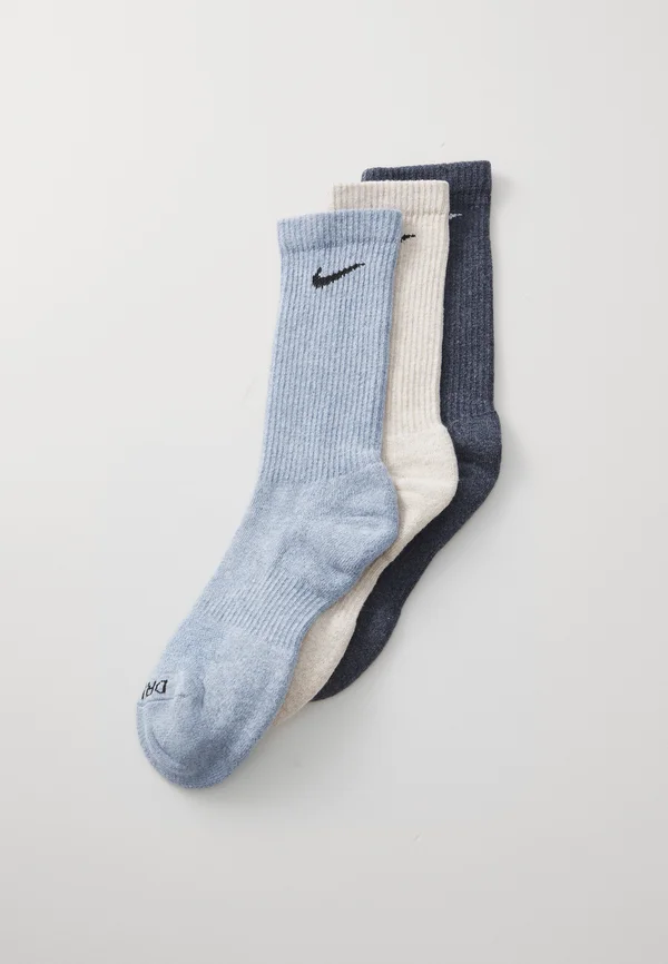 EVERYDAY PLUS CUSH CREW UNISEX 3 PACK - Sportsocken - blue grey/oatmeal/obsidian