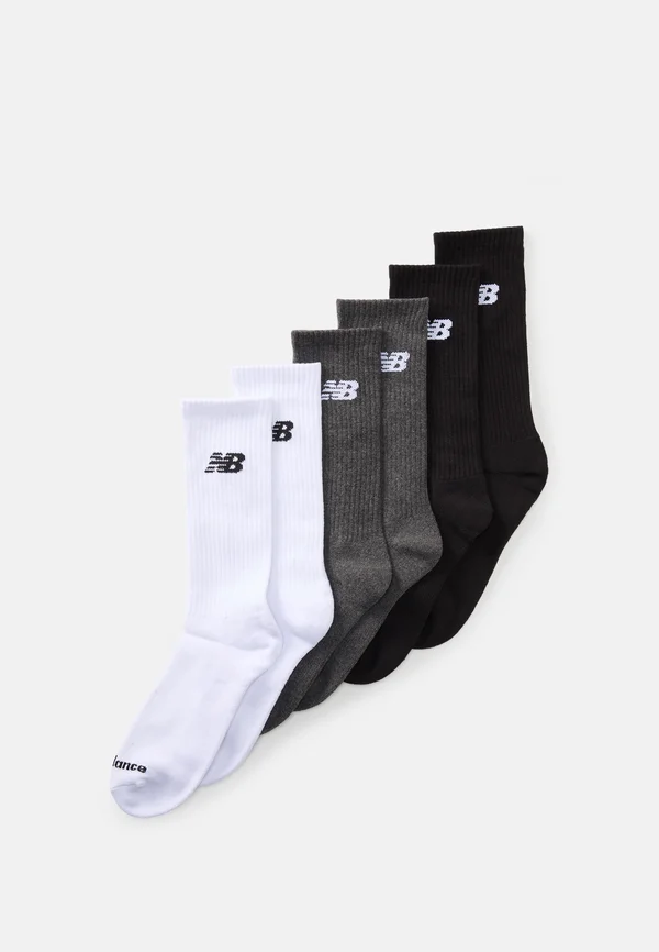 EVERYDAY SEASONAL CREW UNISEX 6 PACK - Socken - white/grey/black