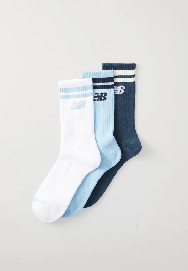 EVERYDAY STRIPE MIDCALF UNISEX 3 PACK - Socken - light blue/white/teal