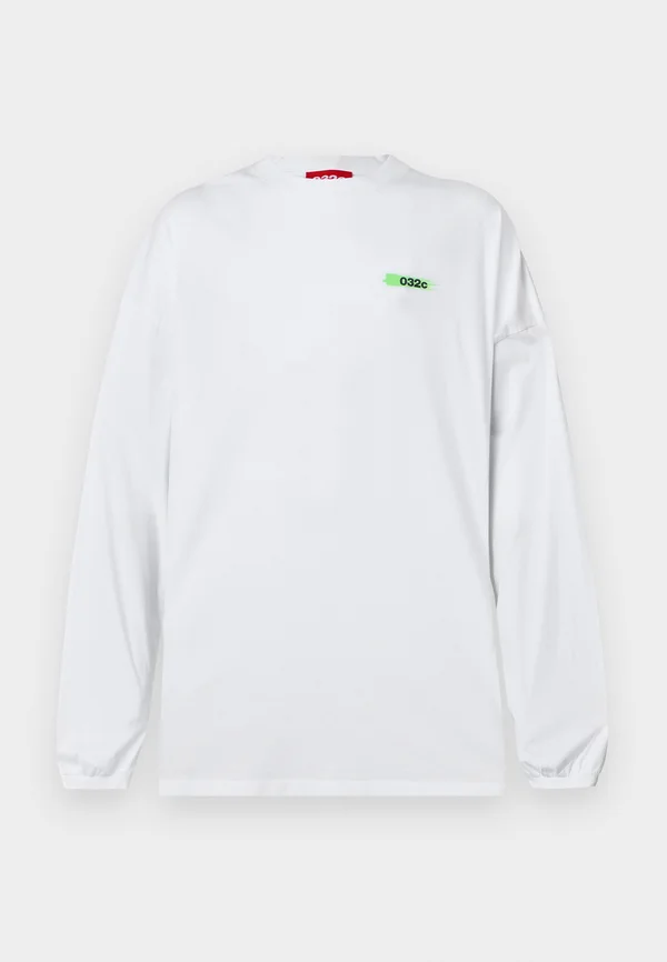 EVERYTHING COUNTS OVERSIZED LONG SLEEVE UNISEX - Langarmshirt - white