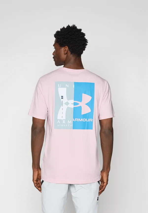 EVOL LOGO - T-Shirt print - prime pink/ether blue/white