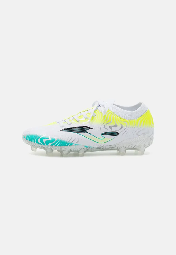 EVOLUTION CUP - Fußballschuh Nocken - white/yellow/mint