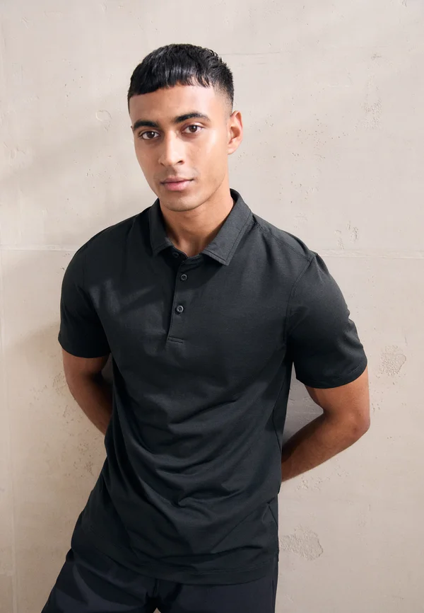EVOLUTION SHORT-SLEEVE  - Poloshirt - black