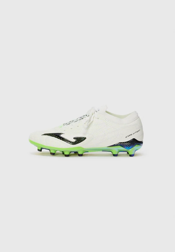 EVOLUTION TOP - Rasen-Fußballschuhe - white/black
