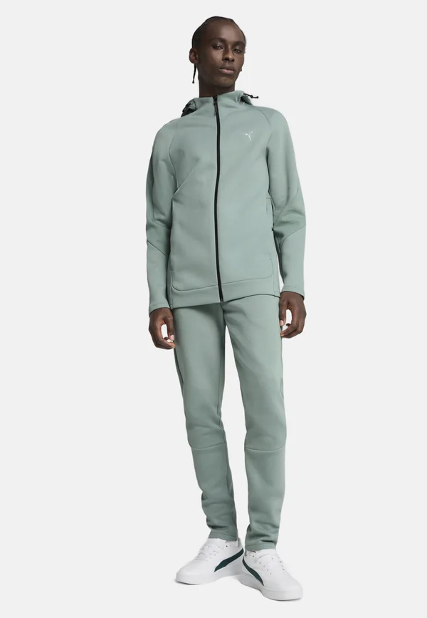 EVOSTRIPE FULL - Sweatjacke - green moon