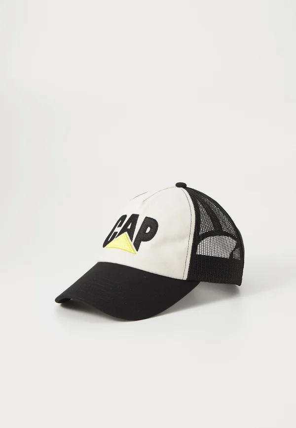 EXCAVATOR TRUCKER UNISEX - Cap - black/white