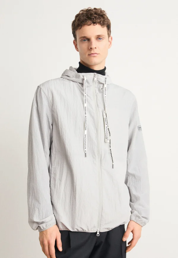 EXCHANGE HOODED JACKET - Leichte Jacke - limestone grey