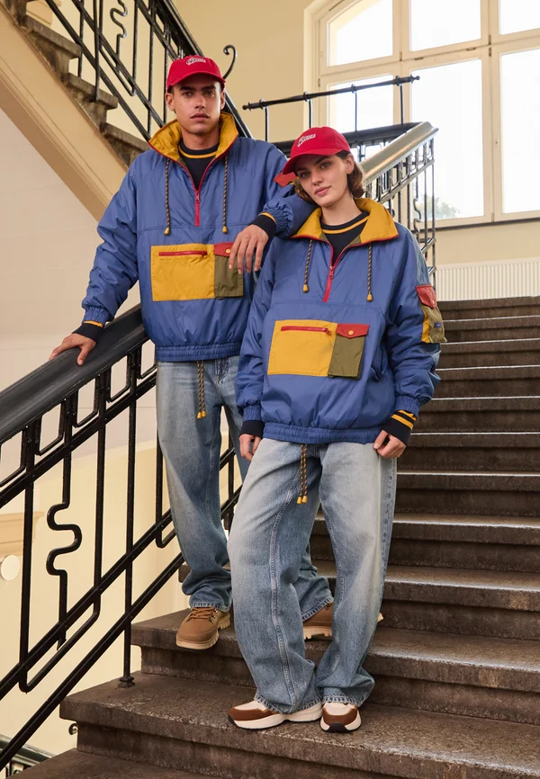 EXCLUSIVE HERITAGE 2.0 ANORAK - Leichte Jacke - vintage blue