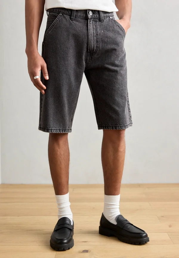 EXCLUSIVE - Jeans Shorts - black