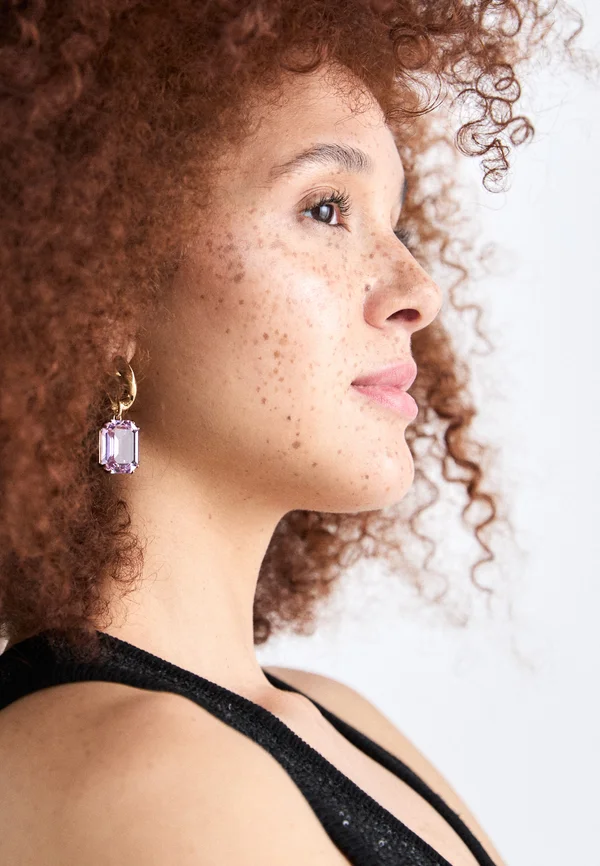 EXCLUSIVE MILLENIA - Ohrringe - violet