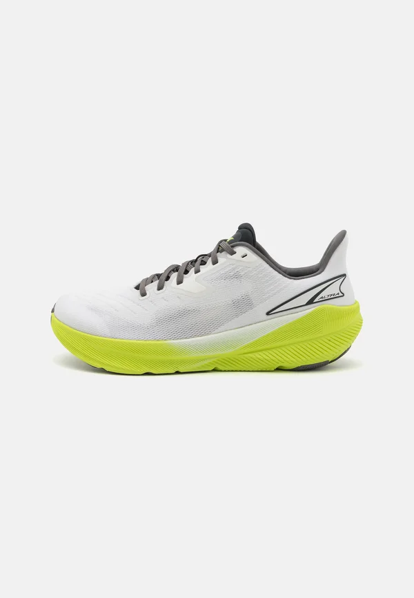 EXPERIENCE FLOW - Laufschuh Straße - white/lime