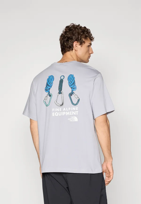 EXPLORE GEAR RELAXED TEE UNISEX - T-Shirt print - blue flax