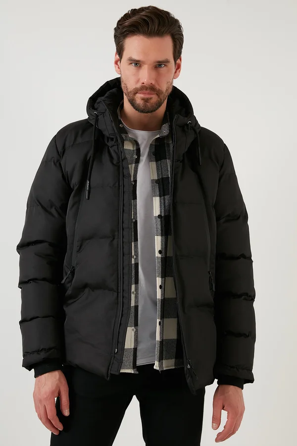 EXTRA SLIM FIT – SUIT JACKET - Winterjacke - black