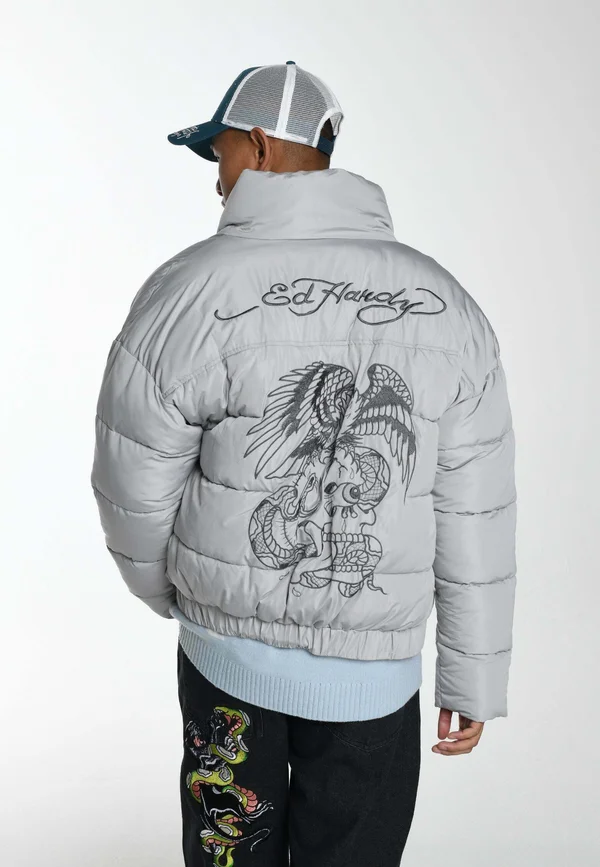 EYE BALL SKULL  - Winterjacke - grey