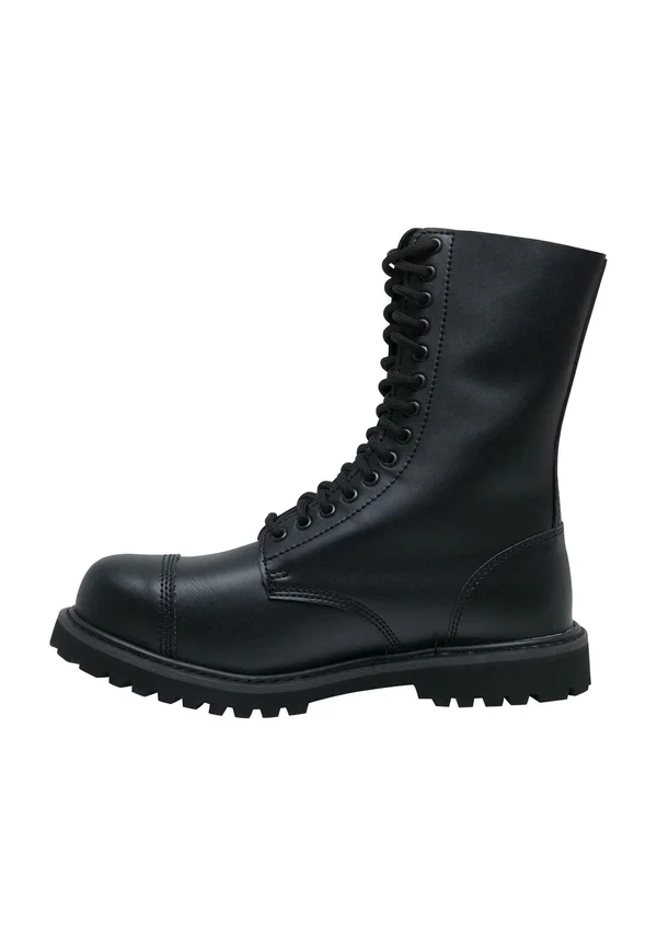 EYELET - Schnürstiefelette - black