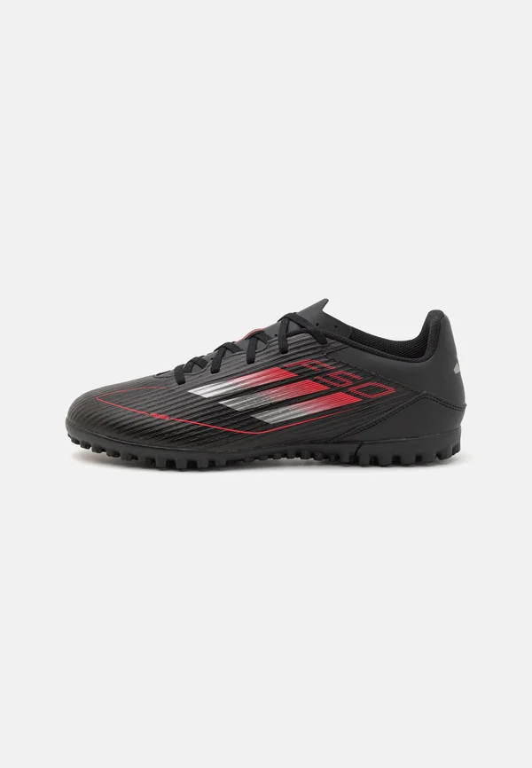 F50 CLUB TURF - Fußballschuh Multinocken - core black/iron metallic/lucid red