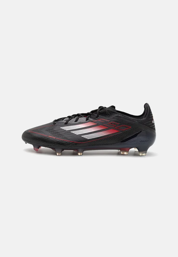 F50 ELITE FIRM GROUND - Fußballschuh Nocken - core black/iron metallic/lucid red