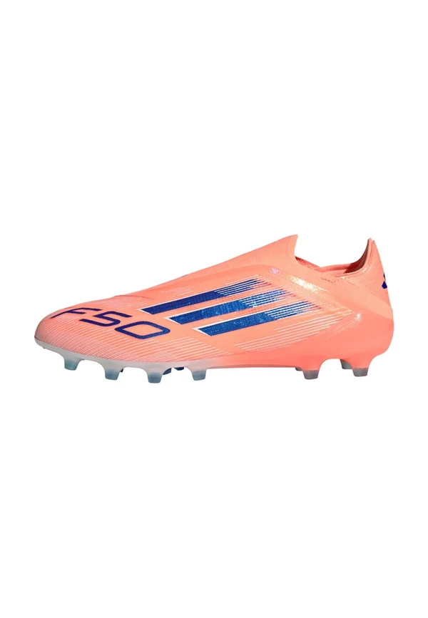 F50 ELITE LACELESS ARTIFICIAL GROUND FOOTBALL BOOTS - Fußballschuhe Kunstrasen - beam orange   lucid blue   cloud white