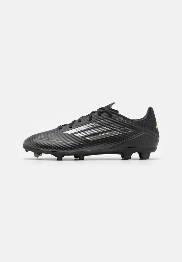 F50 LEAGUE FIRM/MULTI-GROUND - Fußballschuh Nocken - core black/iron metallic/gold metallic