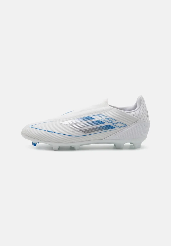 F50 LEAGUE LACELESS FIRM/MULTI-GROUND - Fußballschuh Nocken - footwear white/silver metallic